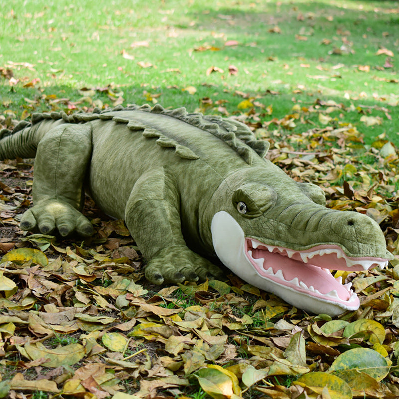 Giant African Crocodile Plush Toy | 65-inch Extra Long Stuffed