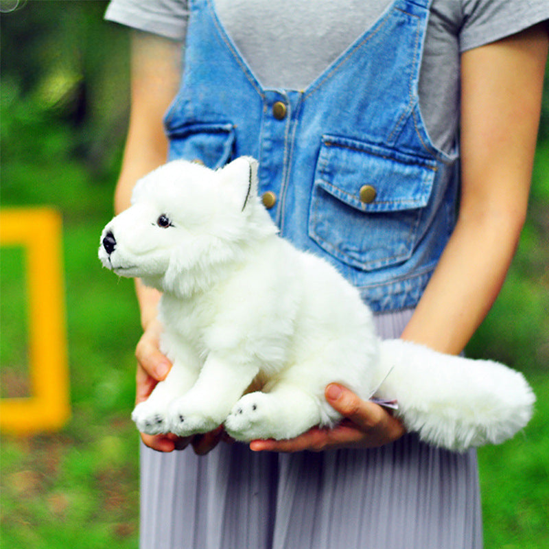 Adorable Arctic Fox Plush Toy | Gtadqiu - 10-inch Super Soft Snow